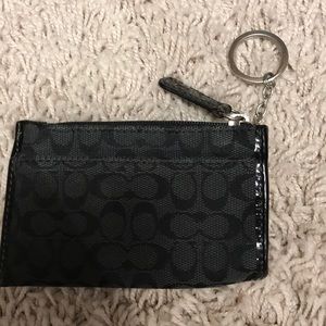 Coach keychain wallet